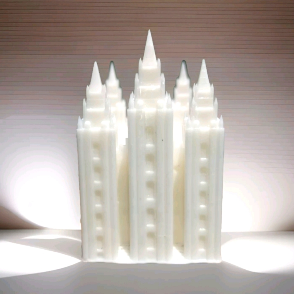3D printed model of the Salt Lake City LDS Temple. Perfect gift for missionaries